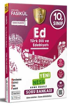 Soru Kalesi 10. Sınıf Türk Dili ve Edebiyatı Help Soru Bankası Soru Kalesi Yayınları