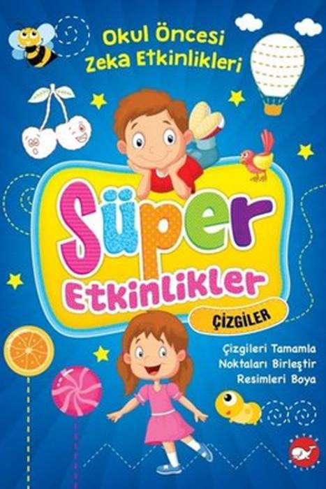 Çizgiler Süper Etkinlikler Beyaz Balina Yayınları 