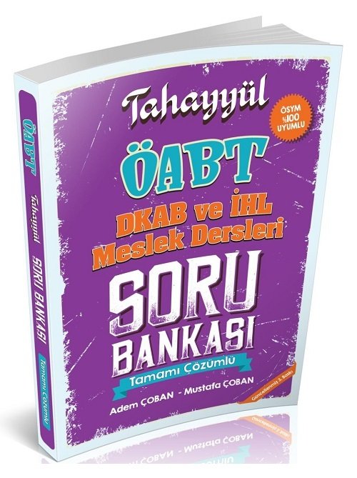 Tahayyül 2022 ÖABT Din Kültürü ve İmam Hatip Lisesi Öğretmenliği Soru Bankası Çözümlü Tahayyül Yayınları