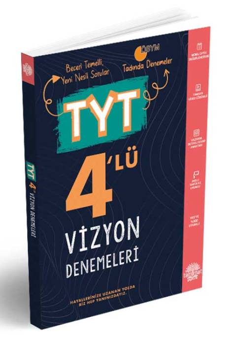 Tammat YKS TYT 4'Lü Vizyon Deneme Tammat Yayınları