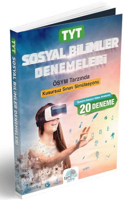 Tammat YKS TYT Sosyal Bilimler Denemeleri 20'Li Tammat Yayınları