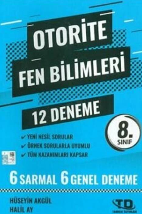 Tandem 8. Sınıf Fen Bilimleri Otorite 12 Deneme Tandem Yayınları