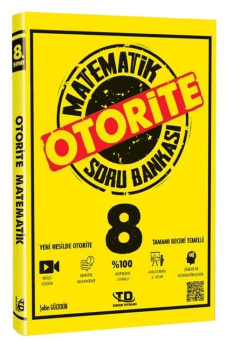 Tandem 8. Sınıf Matematik Otorite Soru Bankası Tandem Yayınları