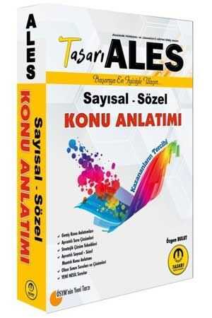 Tasarı 2020 ALES Konu Anlatımlı Tek Kitap Sayısal Sözel Tasarı Yayınları