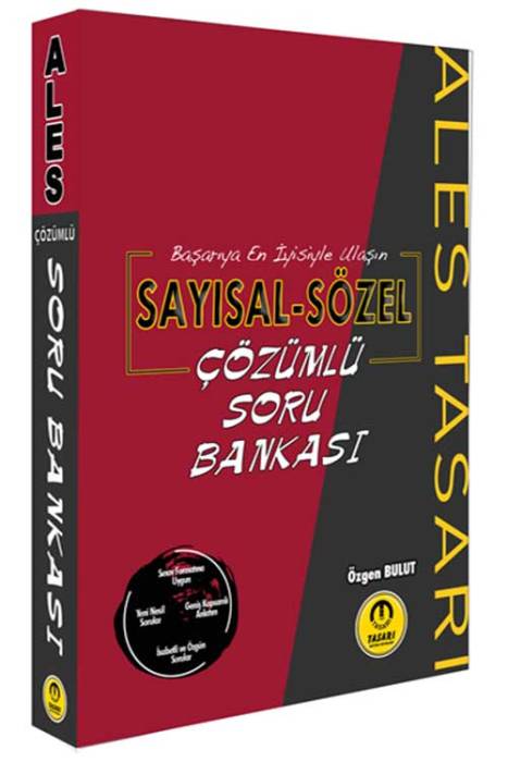 Tasarı ALES Sayısal-Sözel Çözümlü Soru Bankası Tasarı Yayınları