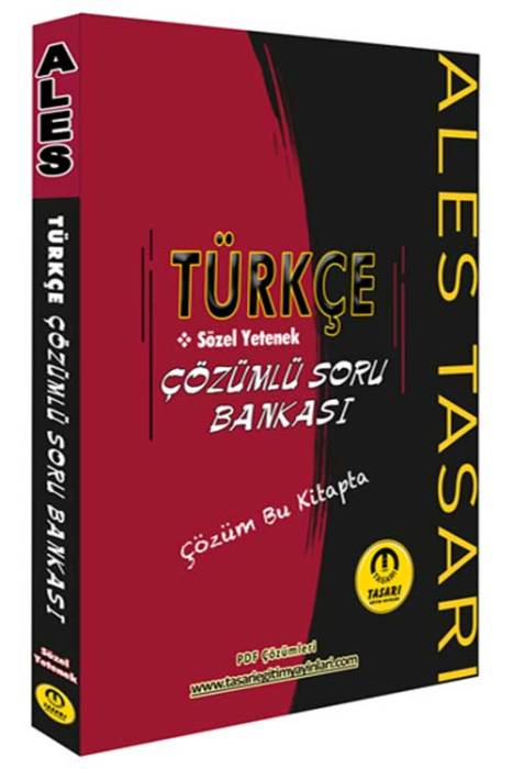 Tasarı ALES Türkçe Çözümlü Soru Bankası Tasarı Yayınları