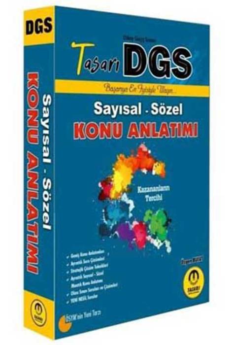 Tasarı DGS Sayısal Sözel Konu Anlatımlı Tek Kitap 2020 Tasarı Yayınları FIRSAT ÜRÜNLERİ