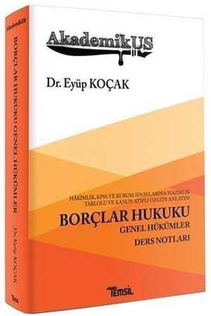 Temsil AkademikUS Borçlar Hukuku Genel Hükümler Ders Notları Temsil Yayınları