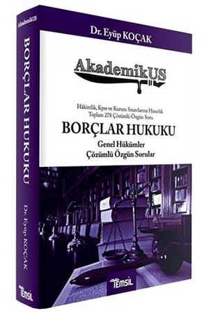 Temsil AkademikUS Borçlar Hukuku Genel Hükümler Soru Bankası Temsil Yayınları