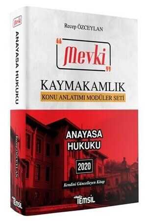 Temsil MEVKİ Kaymakamlık Anayasa Hukuku Konu Anlatımı Temsil Yayınları