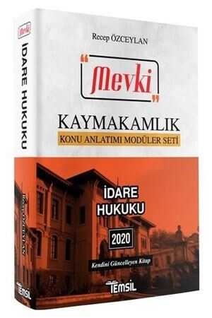 Temsil MEVKİ Kaymakamlık İdare Hukuku Konu Anlatımı Temsil Yayınları