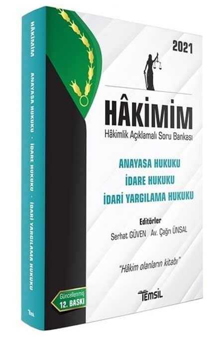 Temsil 2021 Hakimim Hakimlik Anayasa-İdare-İdari Yargılama Hukuku Soru Bankası Çözümlü Temsil Yayınları