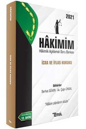 Temsil 2021 HAKİMİM İcra ve İflas Hukuku Temsil Yayınları