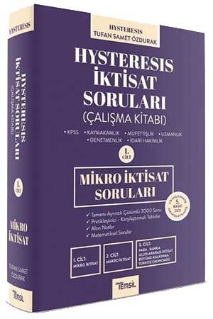 Temsil 2021 Hysteresis İktisat Soruları Mikro İktisat Cilt-1 5. Baskı Temsil Yayınları