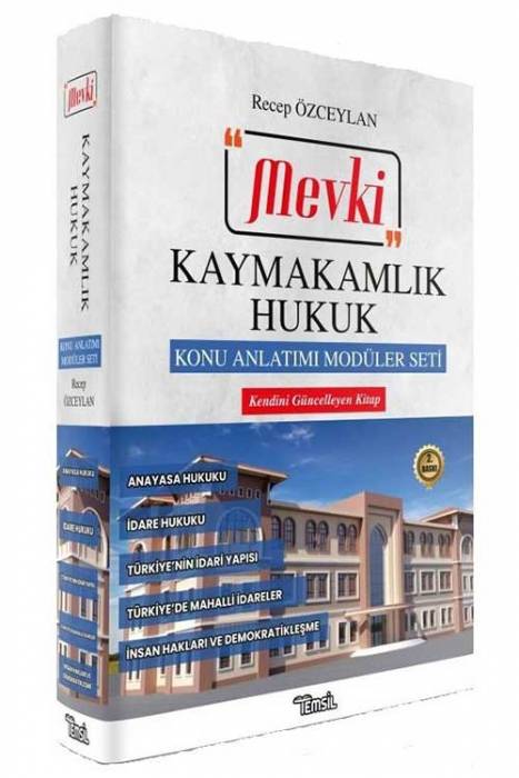 Temsil 2021 Kaymakamlık MEVKİ Konu Anlatımı Modüler Set Temsil Yayınları