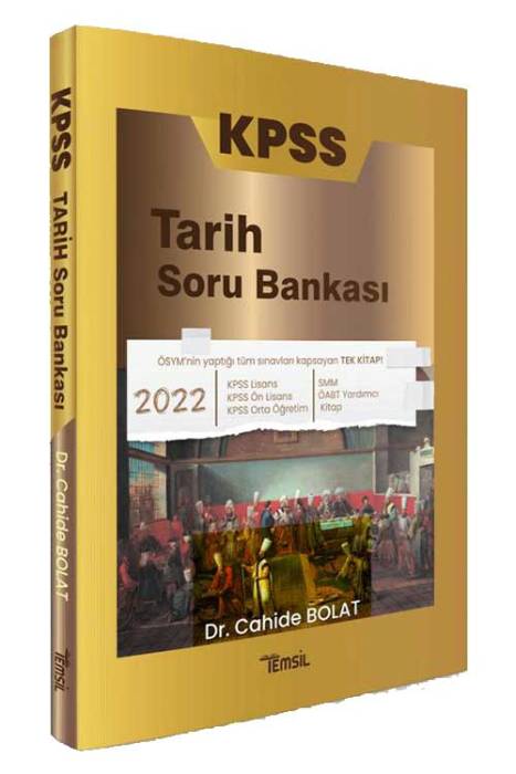 Temsil 2022 KPSS Tarih Soru Bankası Temsil Yayınları