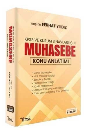 Temsil KPSS A Grubu Muhasebe Konu Anlatımlı 8. Baskı Temsil Yayınları