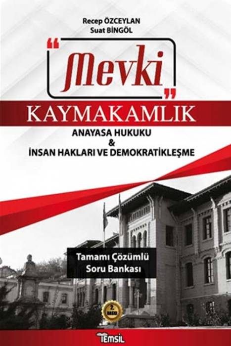 Temsil Yayınları Mevki Kaymakamlık Anayasa Hukuku İnsan Hakları ve Demokratikleşme