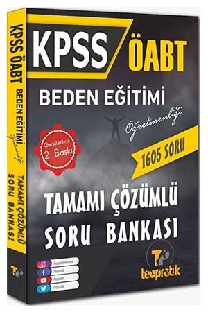 TeoPratik ÖABT Beden Eğitimi Öğretmenliği Soru Bankası Çözümlü TeoPratik Yayınları