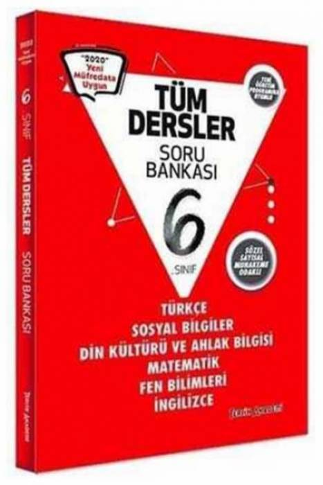 Tercih Akademi 6. Sınıf Tüm Dersler Soru Bankası Tercih Akademi Yayınları