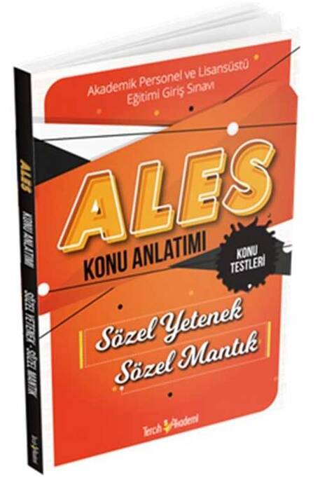 Tercih Akademi ALES Sözel Yetenek Sözel Mantık Konu Anlatımı Tercih Akademi Yayınları