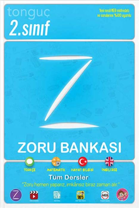 Tonguç 2. Sınıf Tüm Dersler Zoru Bankası Tonguç Yayınları