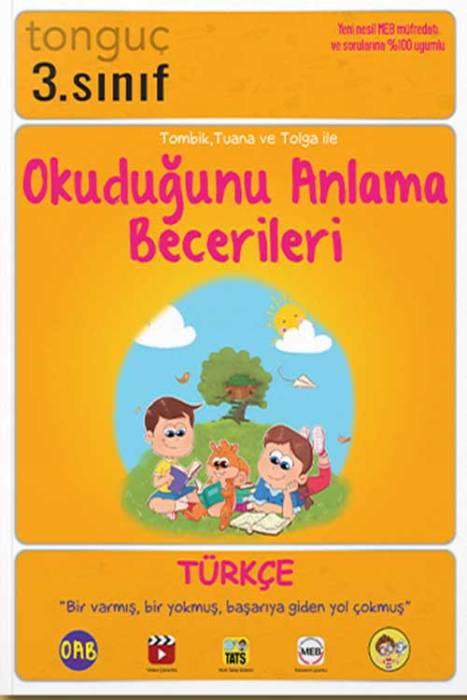 3. Sınıf Okuduğunu Anlama Becerileri Tonguç Akademi Yayınları