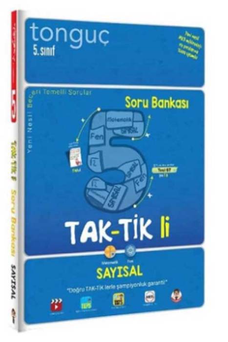 5. Sınıf Taktikli Sayısal Soru Bankası Tonguç Akademi Yayınları