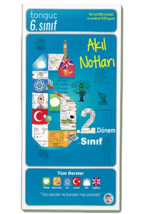 Tonguç Akademi 6. Sınıf 2. Dönem 6.2 Akıl Notları Tonguç Akademi