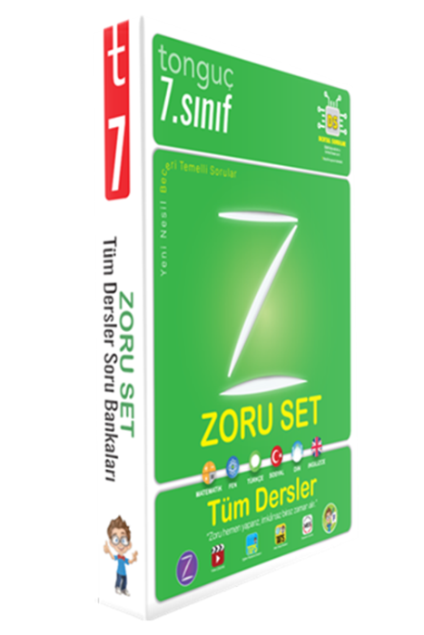 Tonguç Akademi 7. Sınıf Zoru Bankası Tüm Dersler Seti Tonguç Akademi Yayınları