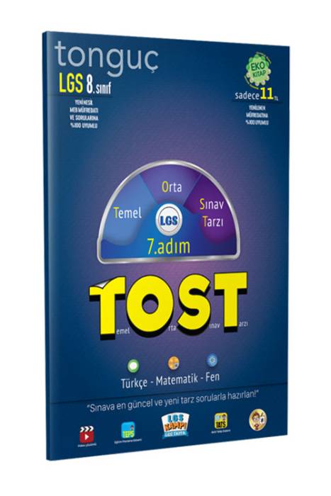 Tonguç Akademi LGS TOST 7. ADIM Tonguç Yayınları