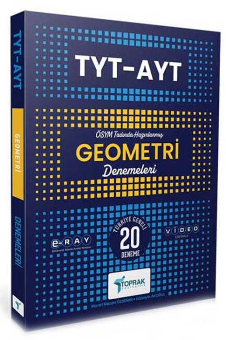 2025 TYT-AYT Geometri 20 Deneme Toprak Yayınları