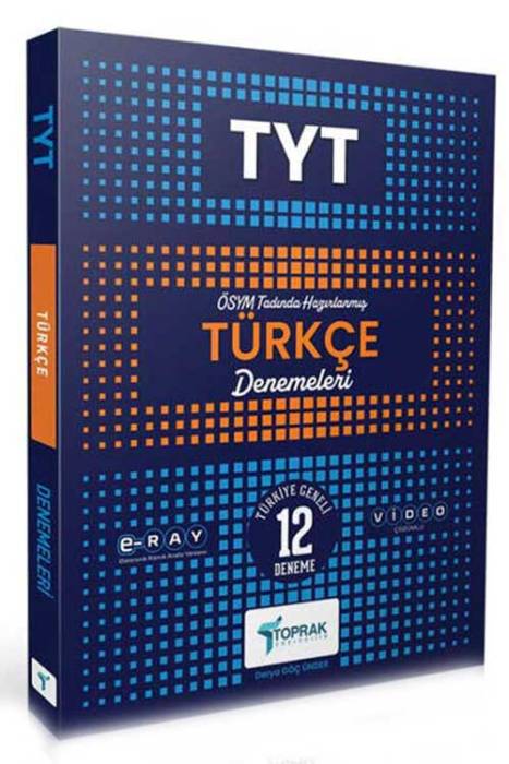 2025 TYT Türkçe 12 Deneme Toprak Yayınları