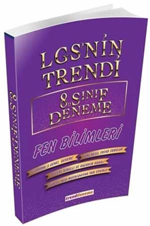 Trend Akademi 8. Sınıf LGS Fen Bilimleri LGS nin Trendi 10 Deneme Trend Akademi Yayınları