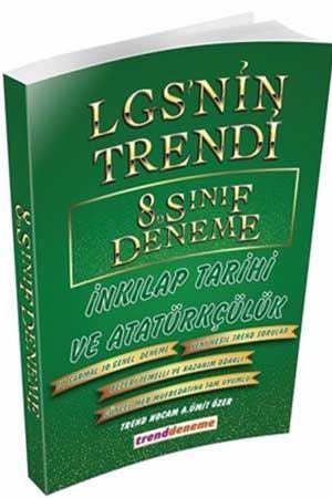 Trend Akademi 8. Sınıf LGS T.C İnkılap Tarihi ve Atatürkçülük LGS nin Trendi 20 Deneme 