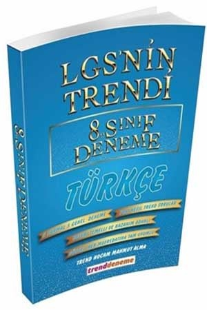 Trend Akademi 8. Sınıf LGS Türkçe LGS nin Trendi 10 Deneme Trend Akademi Yayınları