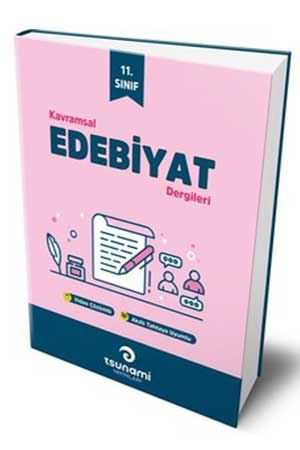Tsunami 11. Sınıf Türk Dili ve Edebiyatı Kavramsal Dergileri 4 Fasikül Tsunami Yayınları