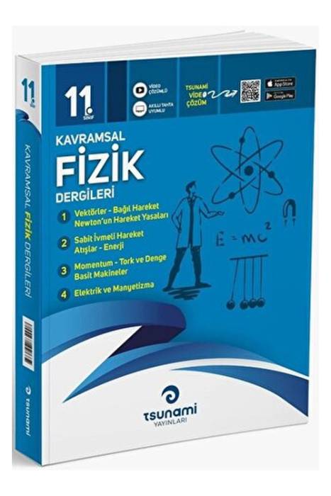 Tsunami 11.sınıf Kavramsal Fizik Dergileri (4 Dergi) Tsunami Yayınları