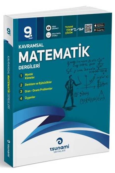 Tsunami 9. Sınıf Matematik Kavramsal Dergileri 4 Fasikül Tsunami Yayınları