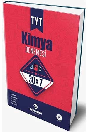 Tsunami TYT Kimya 30x7 Deneme Tsunami Yayınları