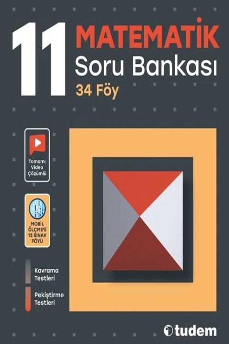 Tudem 11. Sınıf Matematik Soru Bankası Tudem Yayınları