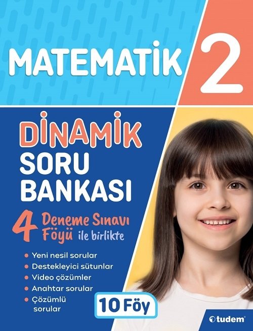 Tudem 2. Sınıf Matematik Dinamik Soru Bankası Tudem Yayınları