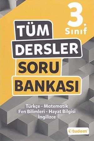 Tudem 3.Sınıf Tüm Dersler Soru Bankası Tudem Yayınları