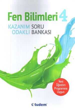 Tudem 4. Sınıf Fen Bilimleri Kazanım Odaklı Soru Bankası Tudem Yayınları