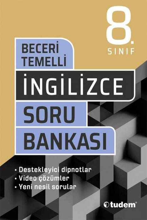 Tudem 8. Sınıf İngilizce Beceri Temelli Soru Bankası Tudem Yayınları