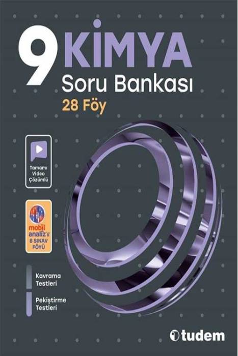 Tudem 9. Sınıf Kimya Soru Bankası Tudem Yayınları