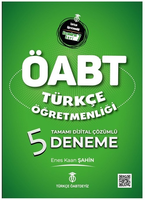 Türkçe ÖABTDEYİZ ÖABT Türkçe Öğretmenliği 5 Deneme Çözümlü - Enes Kaan Şahin Türkçe ÖABTDEYİZ