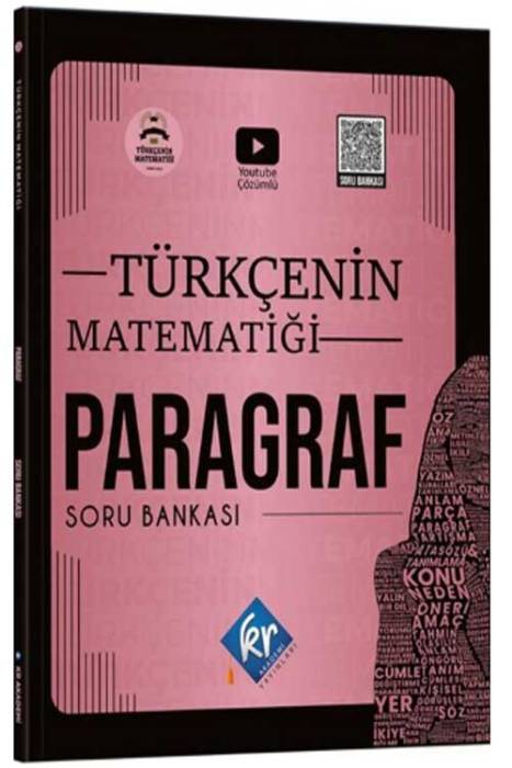 Türkçenin Matematiği Tüm Sınavlar İçin Paragraf Soru Bankası KR Akademi Yayınları