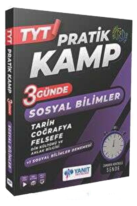 TYT 3 Günde Sosyal Bilimler Pratik Kamp Yanıt Yayınları