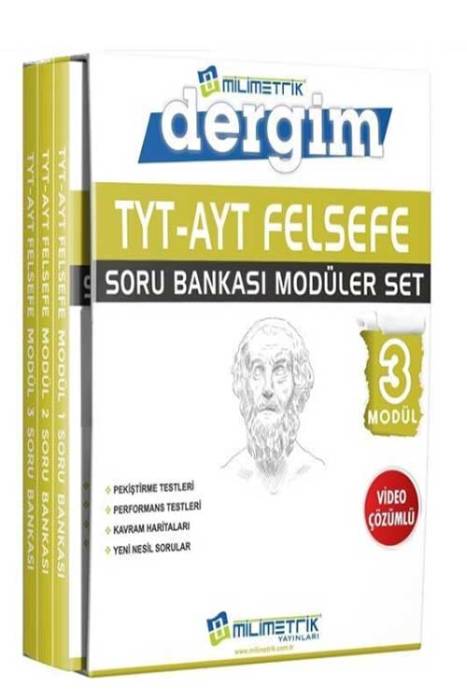 TYT AYT Felsefe Soru Bankası Modüler Set Eğitim Dünyası Yayınları